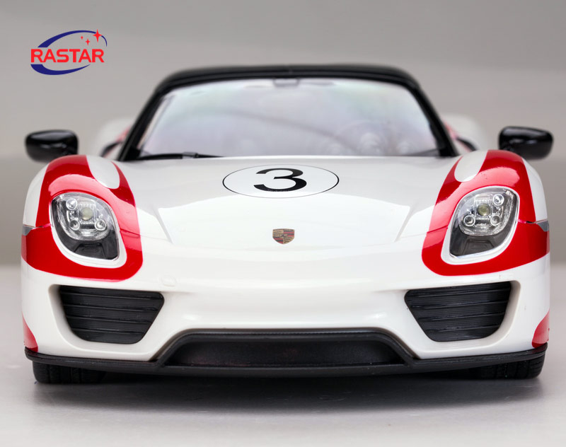 Машина на радиоуправлении Porsche 918 Spyder, цвет белый, 40MHZ, 1:14  